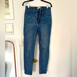 Madewell High Rise Skinny Jeans